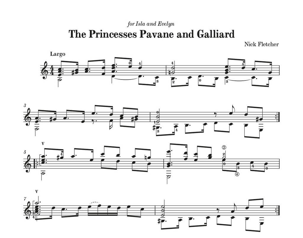 The Princesses Pavane And Galliard